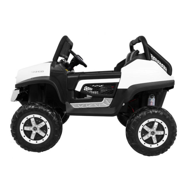 Електромобілі - Електромобіль Kidsauto Баггі Mercedes-Benz Unimog 4x4 білий (Unimog/Unimog-1)#3
