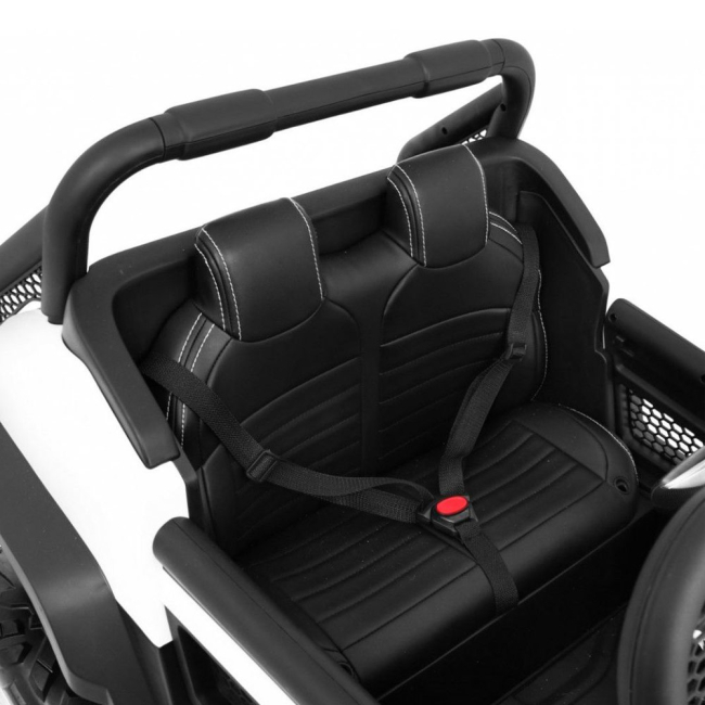 Електромобілі - Електромобіль Kidsauto Баггі Mercedes-Benz Unimog 4x4 білий (Unimog/Unimog-1)#4