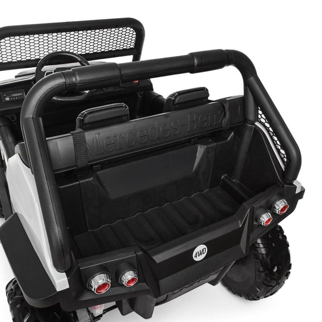 Електромобілі - Електромобіль Kidsauto Баггі Mercedes-Benz Unimog 4x4 білий (Unimog/Unimog-1)#5