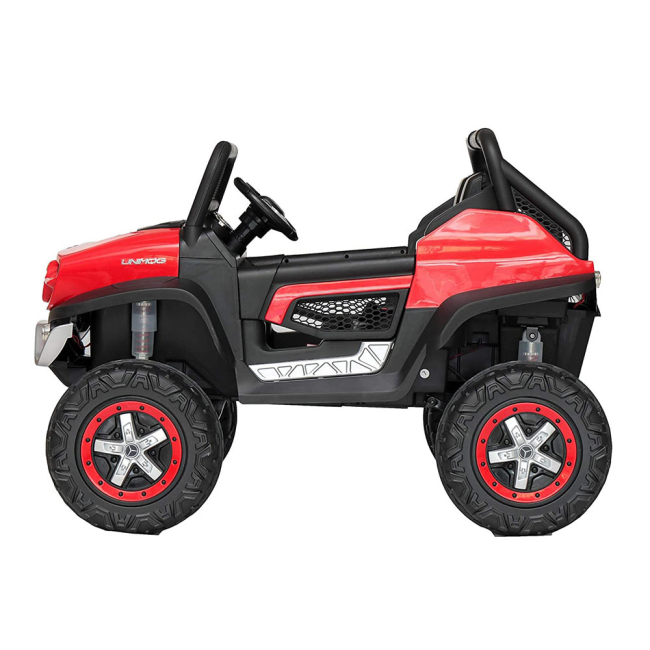 Електромобілі - Електромобіль Kidsauto Mercedes-Benz Баггі Unimog 4x4 червоний (Unimog/Unimog-2)#2