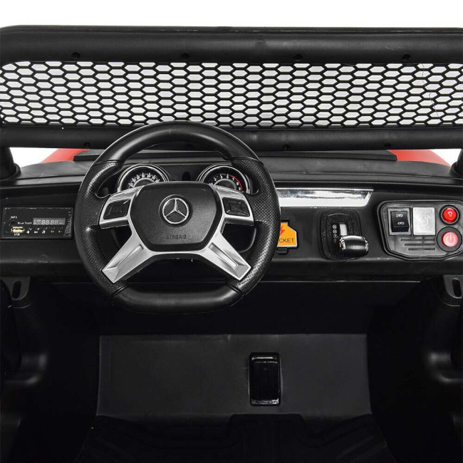 Електромобілі - Електромобіль Kidsauto Mercedes-Benz Баггі Unimog 4x4 червоний (Unimog/Unimog-2)#5