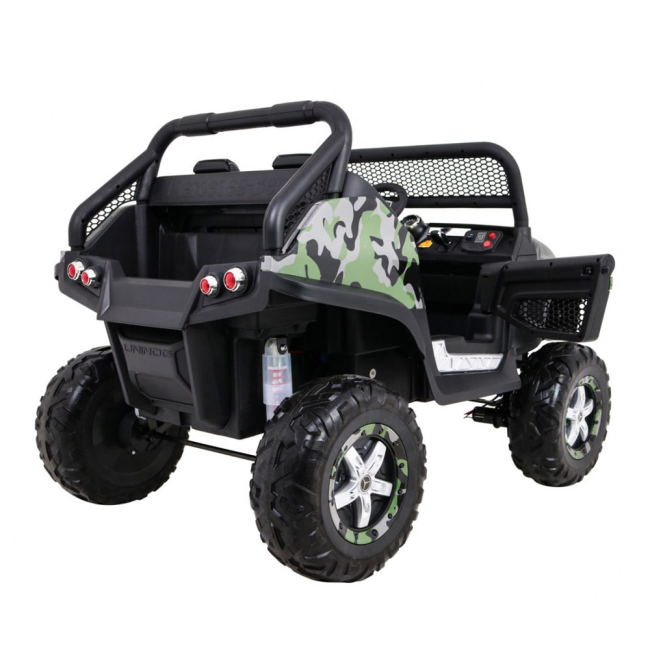 Електромобілі - Електромобіль Kidsauto Баггі Mercedes-Benz Unimog 4x4 камуфльований (Unimog/Unimog-3)#2