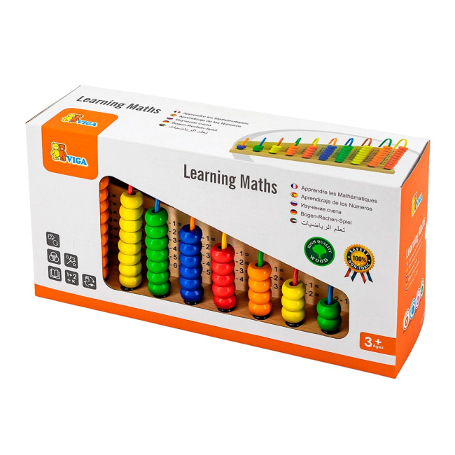 Навчальні іграшки - Рахівниця Viga Toys Вчимося рахувати (50022)#2