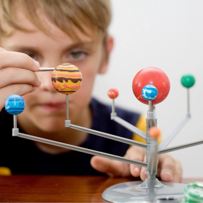 Навчальні іграшки - Набір для дослідів Same Toy Сонячна система Планетарій (2135Ut)#4