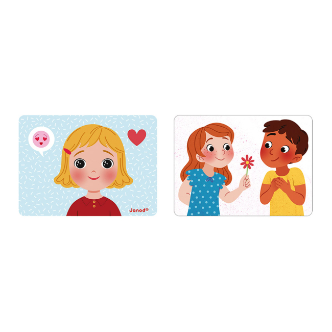 Настільні ігри - Магнітна гра Janod Емоції (J08038)#3