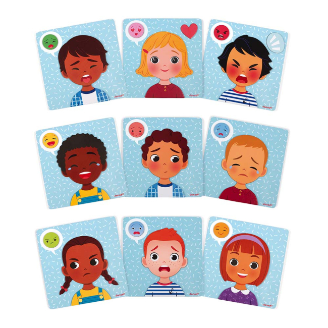 Настільні ігри - Магнітна гра Janod Емоції (J08038)#4