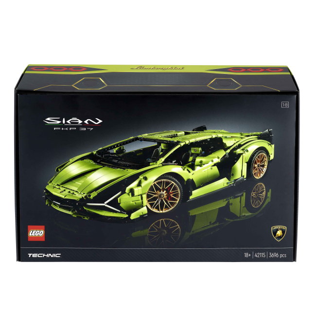 Конструктори LEGO - Конструктор LEGO Technic Lamborghini Sián FKP 37 (42115)#7