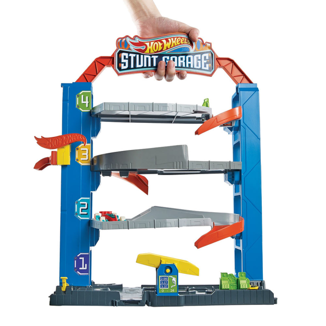 Паркінги і гаражі - Ігровий набір Hot Wheels Гараж для трюків (GNL70)#3
