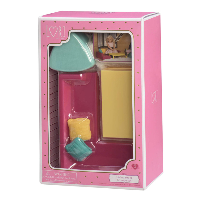 Меблі та будиночки - Ігровий набір Lori Меблі для вітальні (LO37012Z)#2
