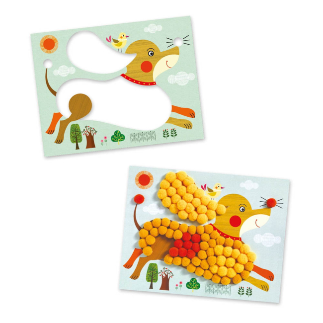 Набори для творчості - Набір для творчості DJECO М'які собаки (DJ09867)#3