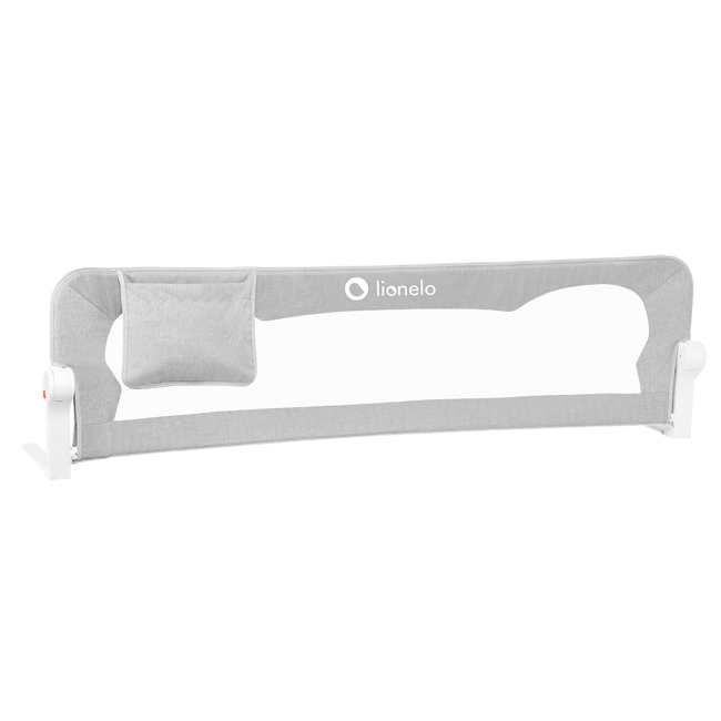 Манежі - Захисний бар'єр для ліжка Lionelo Eva сірий (LO.EV03)#2