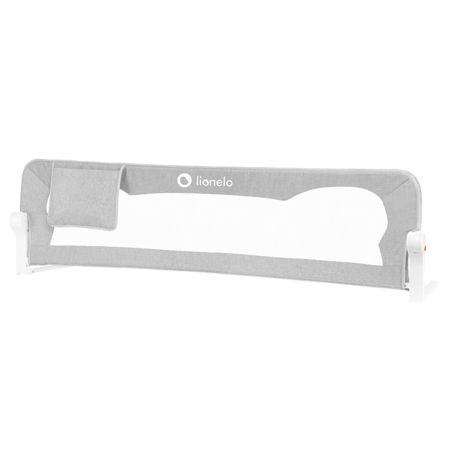 Манежі - Захисний бар'єр для ліжка Lionelo Eva сірий (LO.EV03)#3
