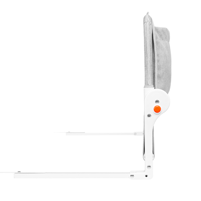 Манежі - Захисний бар'єр для ліжка Lionelo Eva сірий (LO.EV03)#4