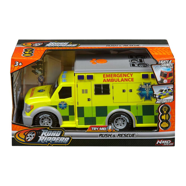 Транспорт і спецтехніка - Швидка допомога Road Rippers Rush & rescue (20241)#4