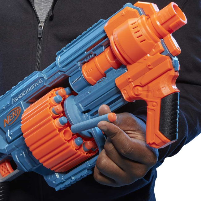 Помпова зброя - Бластер іграшковий Nerf Elite 2.0 Shockwave RD 15 (E9527)#2