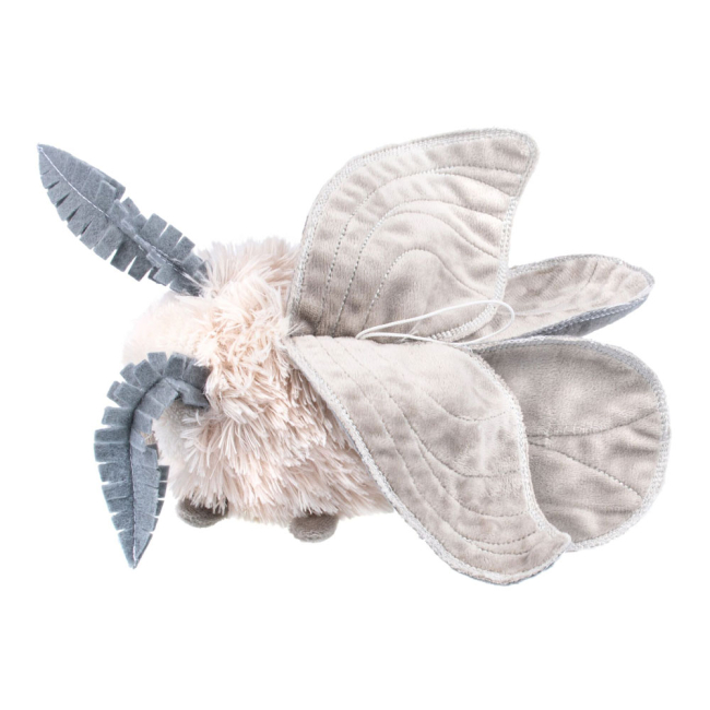 М'які тварини - М'яка іграшка Inkatoys Міль сіра 21 см (MOOL0S)#3