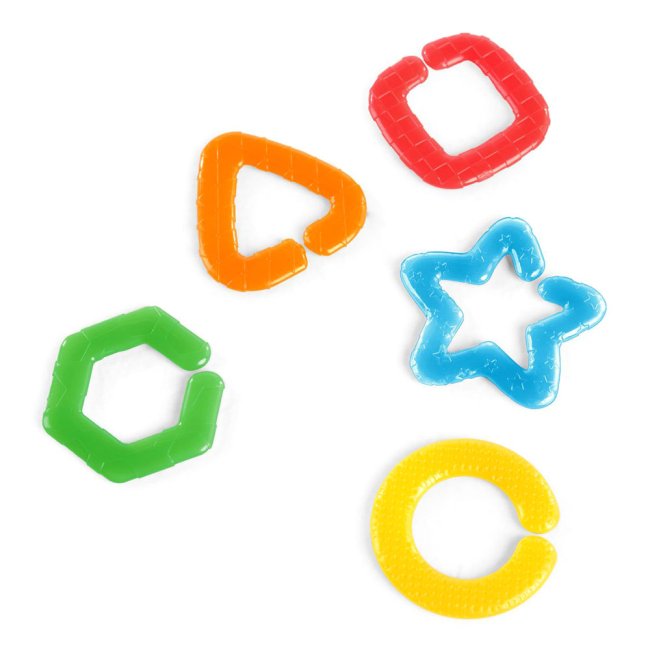 Брязкальця, прорізувачі - Брязкальце-прорізувач Baby Einstein Color learning links (12355) (74451123557)#3