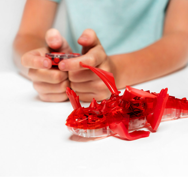 Роботи - Радіокерована іграшка Hexbug Самотній дракон червоний (409-6847/2)#5