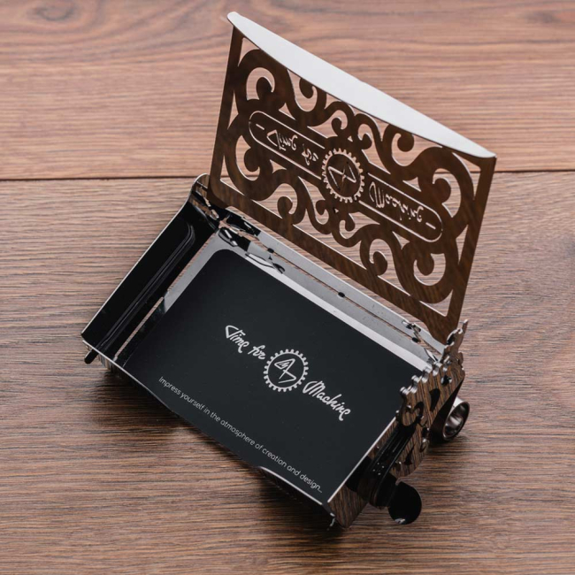 Конструктори з унікальними деталями - Механічний конструктор Time for machine Кейс для карток (T4M38020)#4