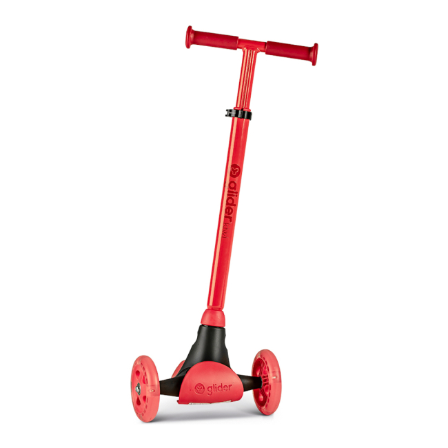 Самокати - Самокат YVolution Glider Kiwi червоний (Y101258)#4