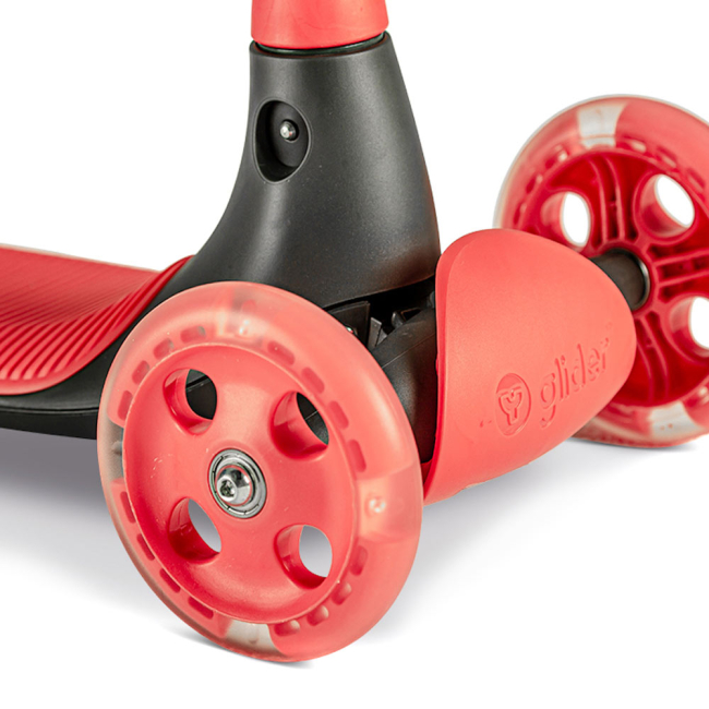 Самокати - Самокат YVolution Glider Kiwi червоний (Y101258)#6