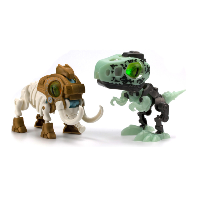 Роботи - Набір-сюрприз Silverlit Biopod duo Мамонт із ефектами (88082-1)#3
