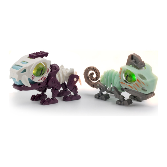 Роботи - Набір-сюрприз Silverlit Biopod duo Смілодон із ефектами (88082-2)#2