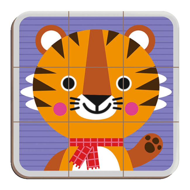 Навчальні іграшки - Магнітна книга Janod Мікс тварин (J02587)#4