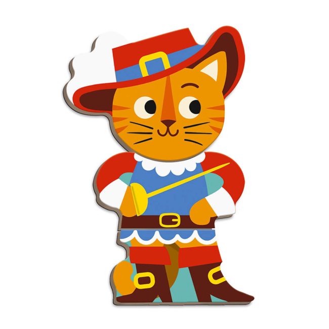 Навчальні іграшки - Магнітна книга Janod Казки (J02588)#4