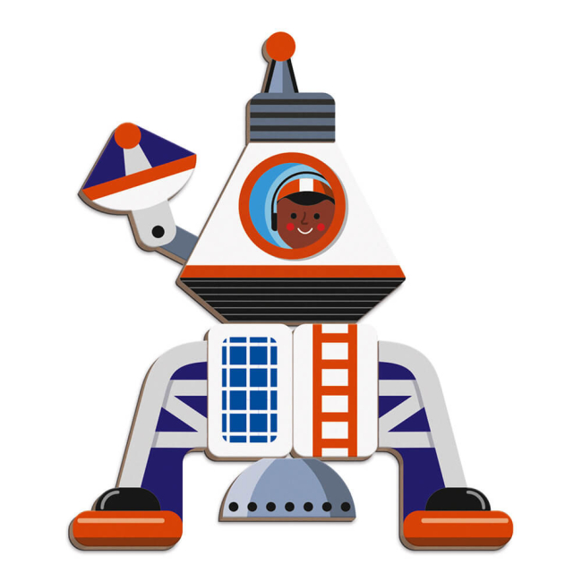 Навчальні іграшки - Магнітна книга Janod Космос (J02589)#4