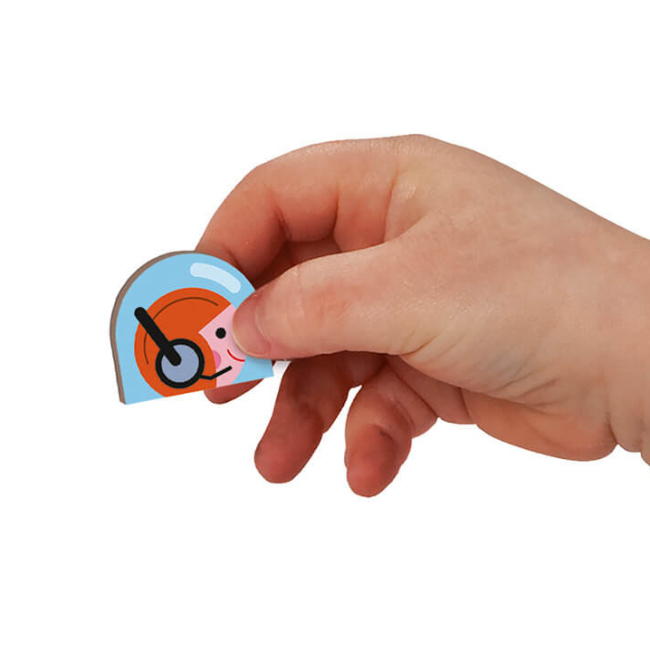 Навчальні іграшки - Магнітна книга Janod Космос (J02589)#5