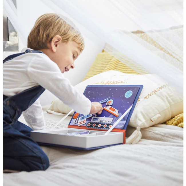 Навчальні іграшки - Магнітна книга Janod Космос (J02589)#6