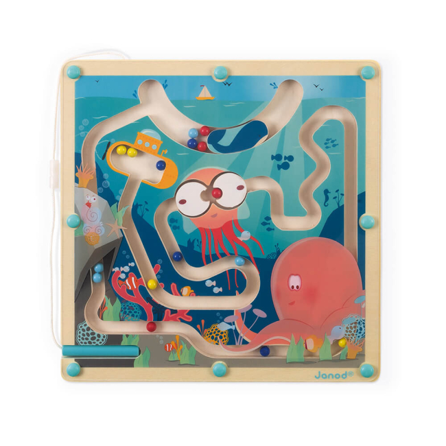Настільні ігри - Магнітний лабіринт Janod Океан (J05312)#2