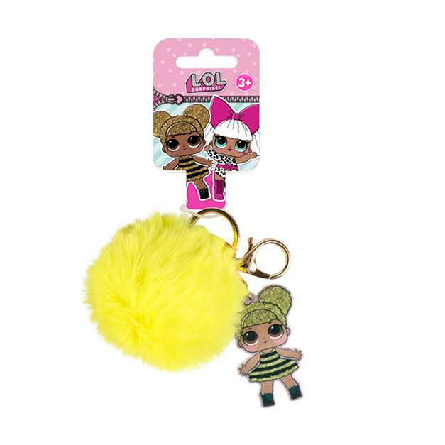 Брелоки - Брелок Cerda Acrilico pom-pom LOL в асортименті (CERDA-2600000564)#2