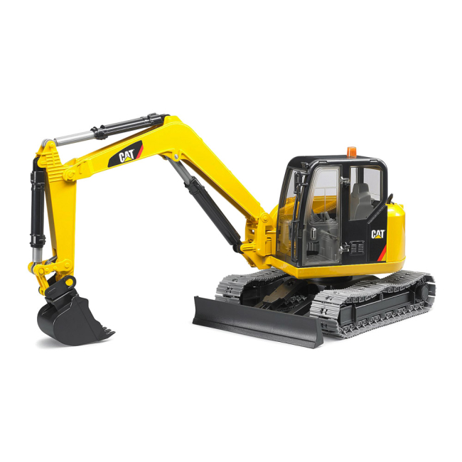 Транспорт і спецтехніка - Міні-екскаватор Bruder Cat 1:16 (02456)#2