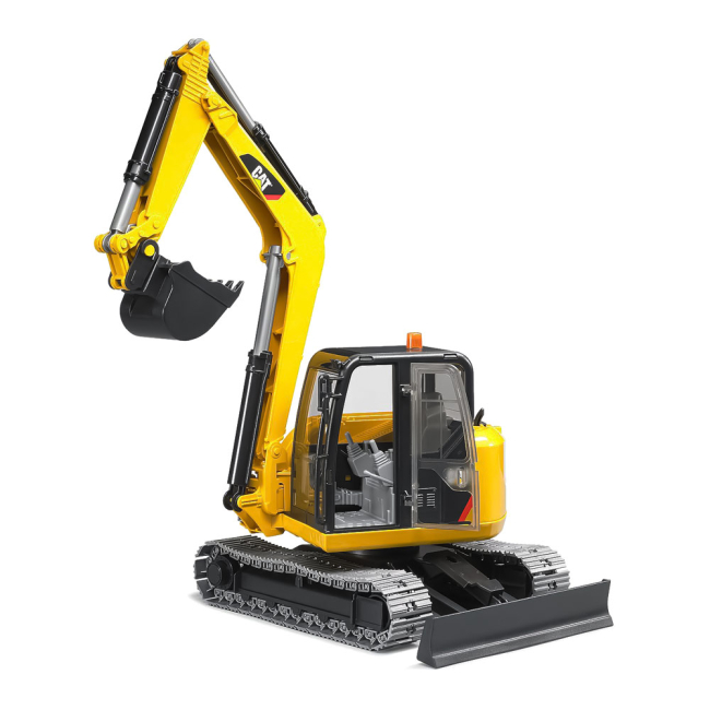 Транспорт і спецтехніка - Міні-екскаватор Bruder Cat 1:16 (02456)#4