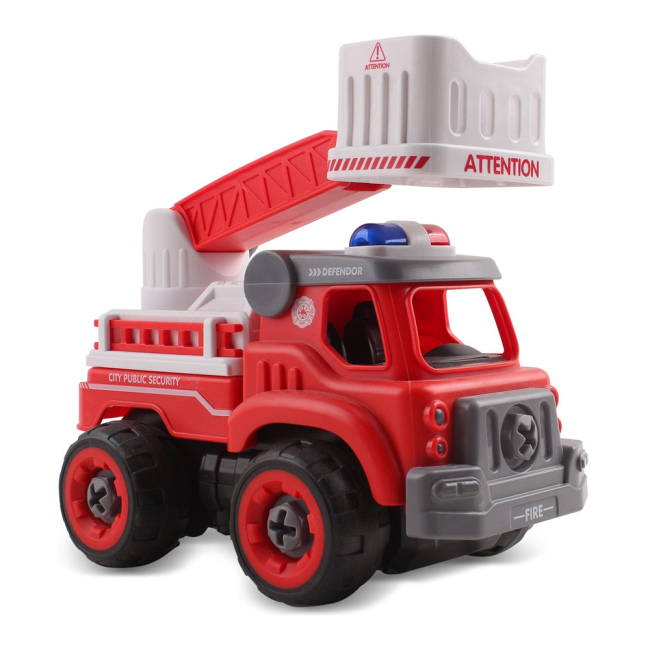 Конструктори з унікальними деталями - Конструктор Diy spatial creativity Пожежний кран (CJ-1365105)#2