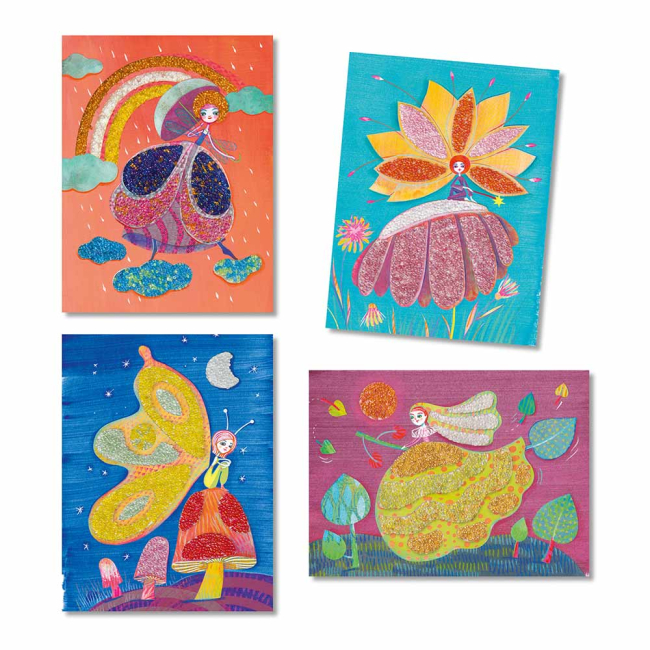 Товари для малювання - Набір для творчості DJECO Колаж Казкова країна (DJ09409)#2