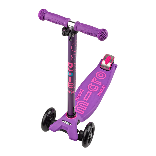 Самокати - Самокат Micro Maxi deluxe фіолетовий (MMD025)#3