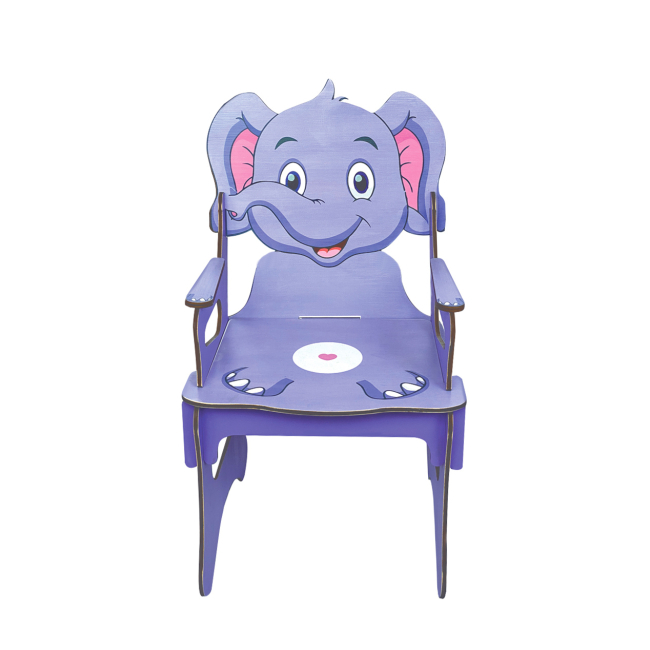 Дитячі меблі - Стілець дитячий Tatev Слон дерев'яний (4820231170534)#2