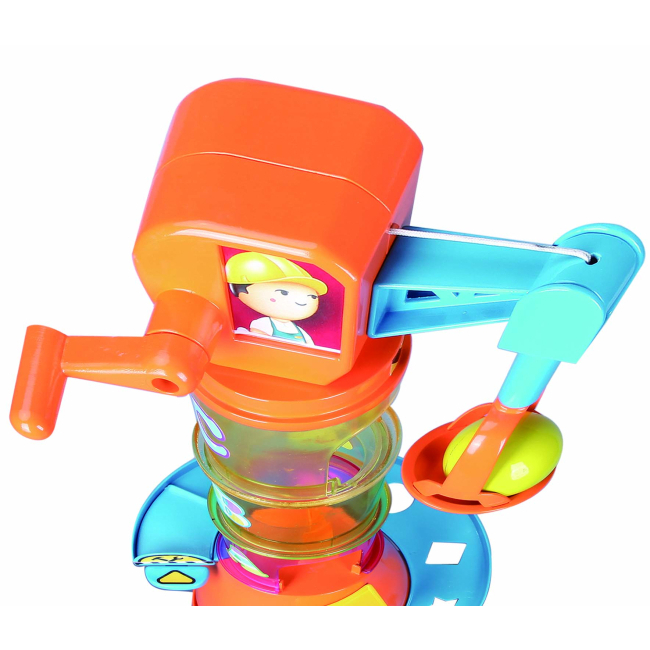 Автотреки - Ігровий набір Bb Junior Volvo Stacking crane (16-88605)#2