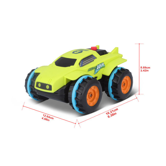 Радіокеровані моделі - Машинка іграшкова Maisto Tech Cyklone Aqua зелена радіокерована (82142 Green)#5