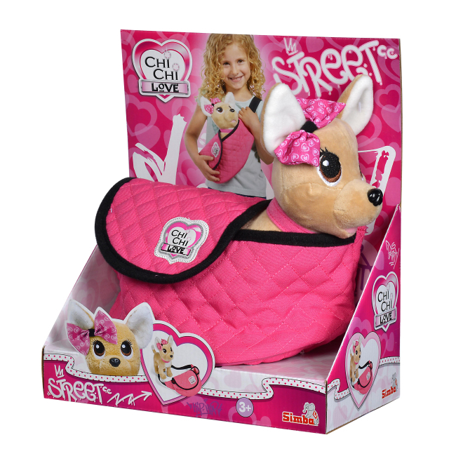 М'які тварини - М'яка іграшка Chi Chi Love Street Чихуахуа Фешн з сумочкою (5893494)#4