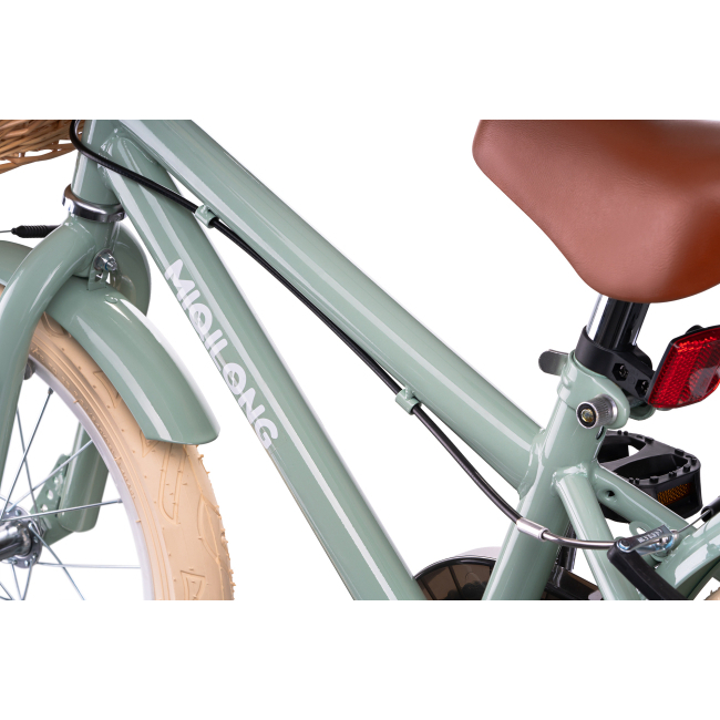 Велосипеди - Велосипед Miqilong RM Оливковий 16 (ATW-RM16-OLIVE)#3