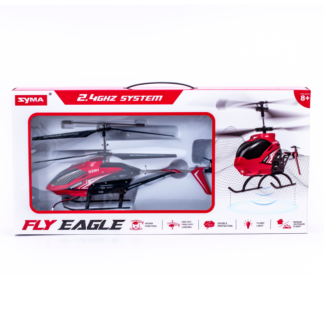 Радіокеровані моделі - Іграшковий гелікоптер Syma S39Н червоний (S39H/S39H-1)#6