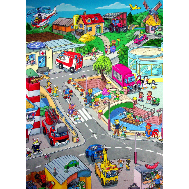 Книги-картинки для дітей (2-6 років) - Книжка «Вімельбух Ласкаво просимо до дитячого садочку» (122191)#2