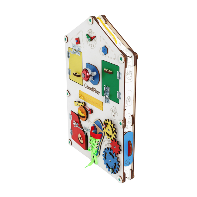 Розвивальні іграшки - Бізіборд Good Play Будиночок (D008)#3