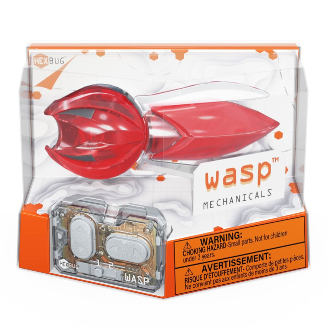 Роботи - Нано-робот Hexbug Wasp на ІЧ керуванні червоний (409-7677/2)#4