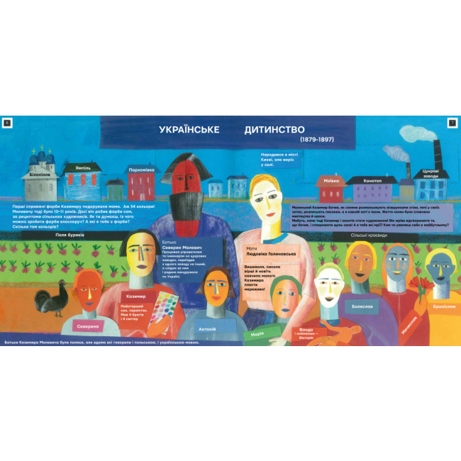 Пізнавальні книги (4-10 років) - Книга «Ти і Малевич» О. Садовенко (9789669152978)#2