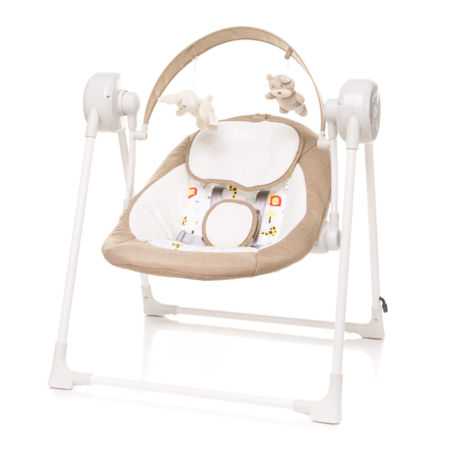 Крісла-качалки - Крісло-гойдалка 4Baby Swing бежева (4SG04)#2